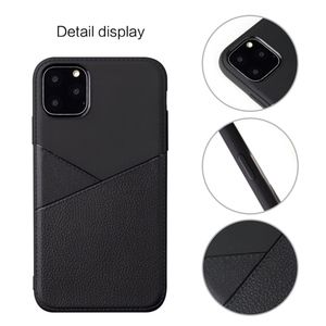 iPhone pro 5.8 soft leather tpu case